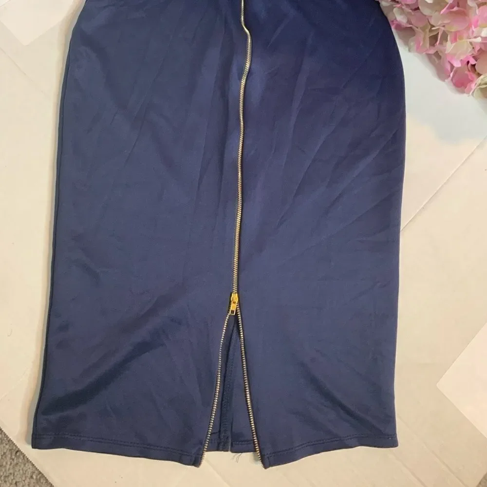 Front Zipper Pencil Skirt!